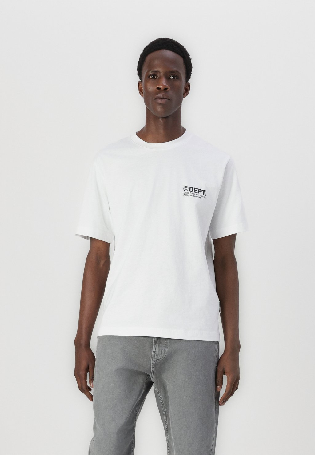 

Футболка с принтом JCODYNAMIC DUST TEE CREW NECK Jack & Jones, белый