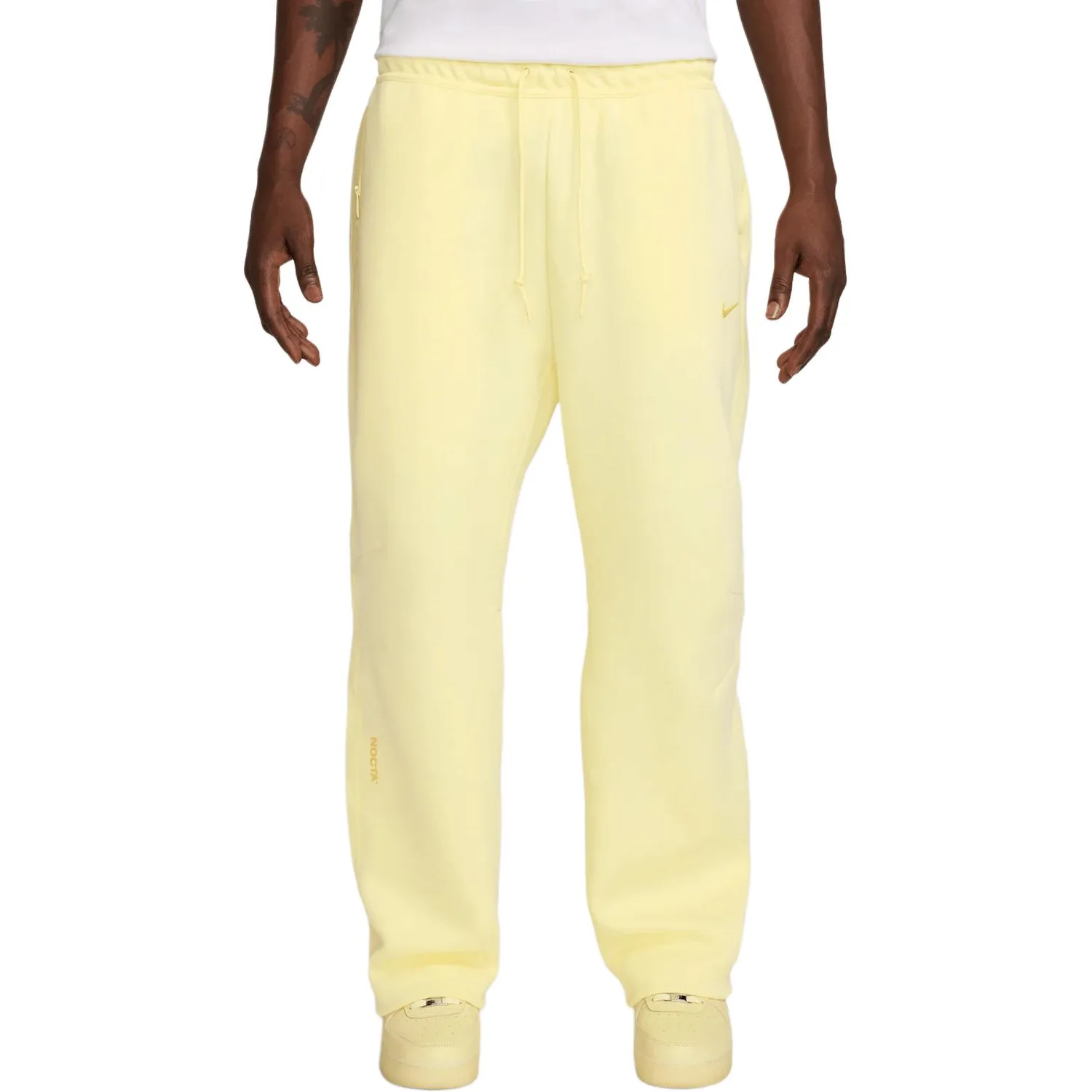 Брюки Nocta Nrg Tech Fleece с открытым низом Nike, желтый
