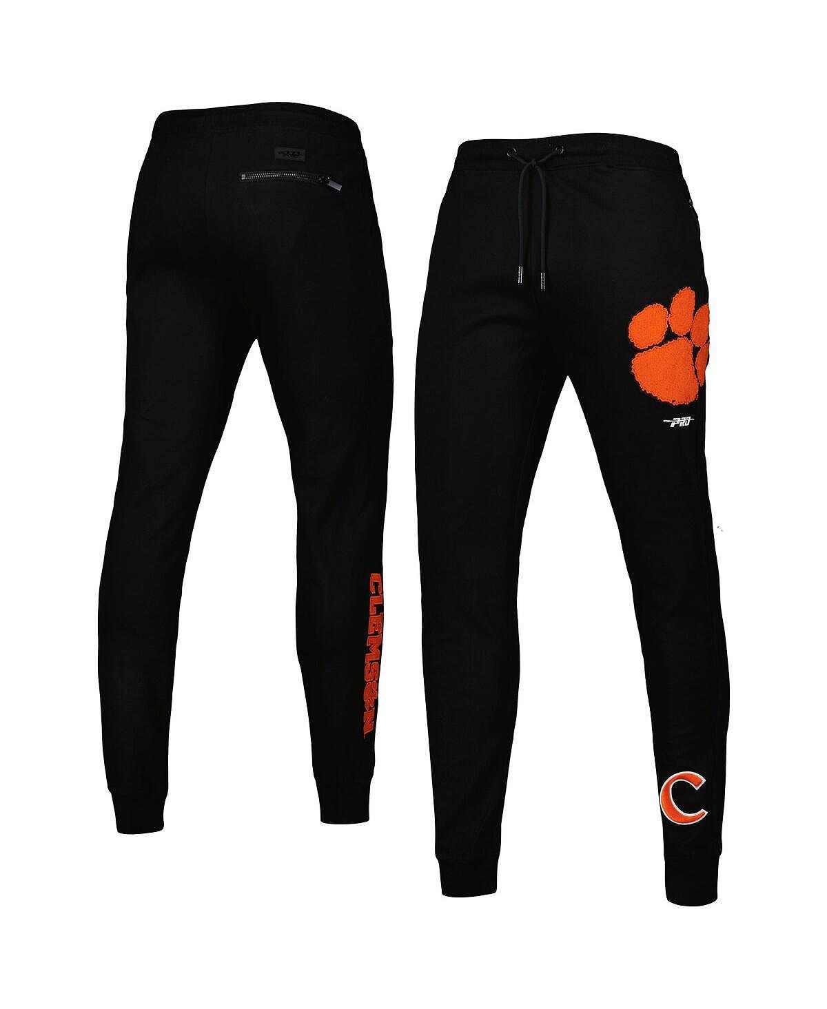 

Мужские черные брюки-джоггеры Clemson Tigers Classic DK Pro Standard