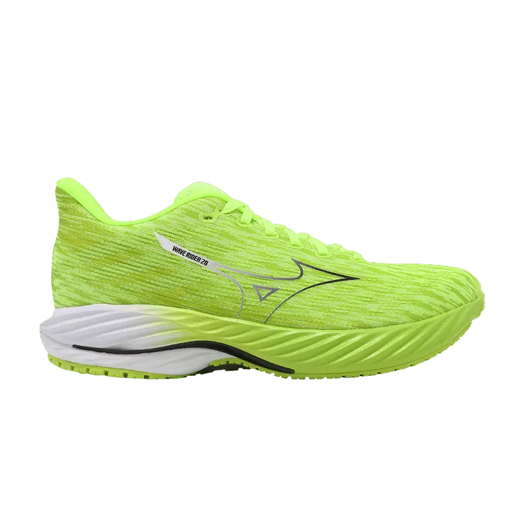 

Кроссовки Mizuno Wave Rider 28 Neo Lime, зеленый