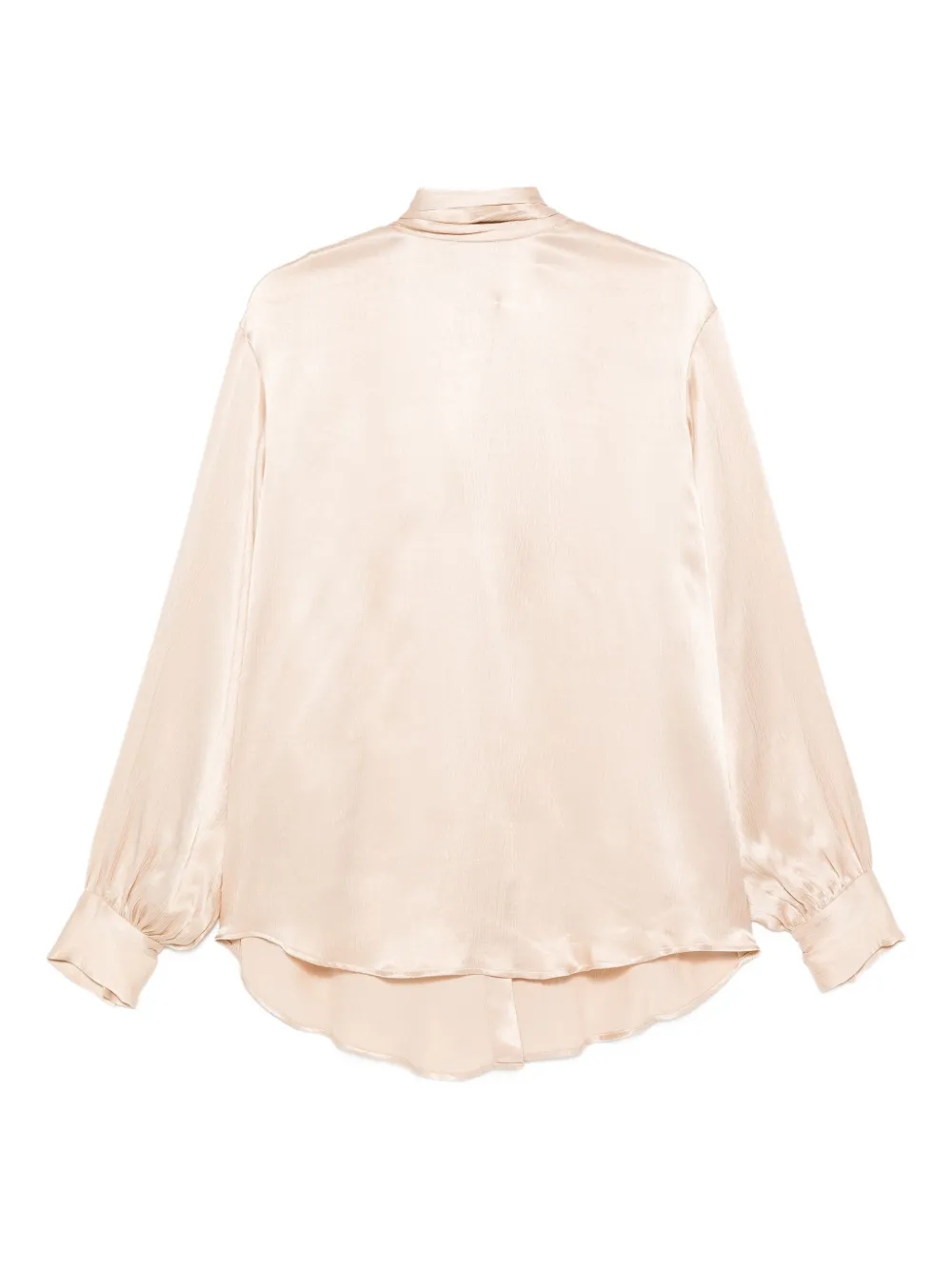 

Рубашка с сатиновым блеском Solotre, бежевый
