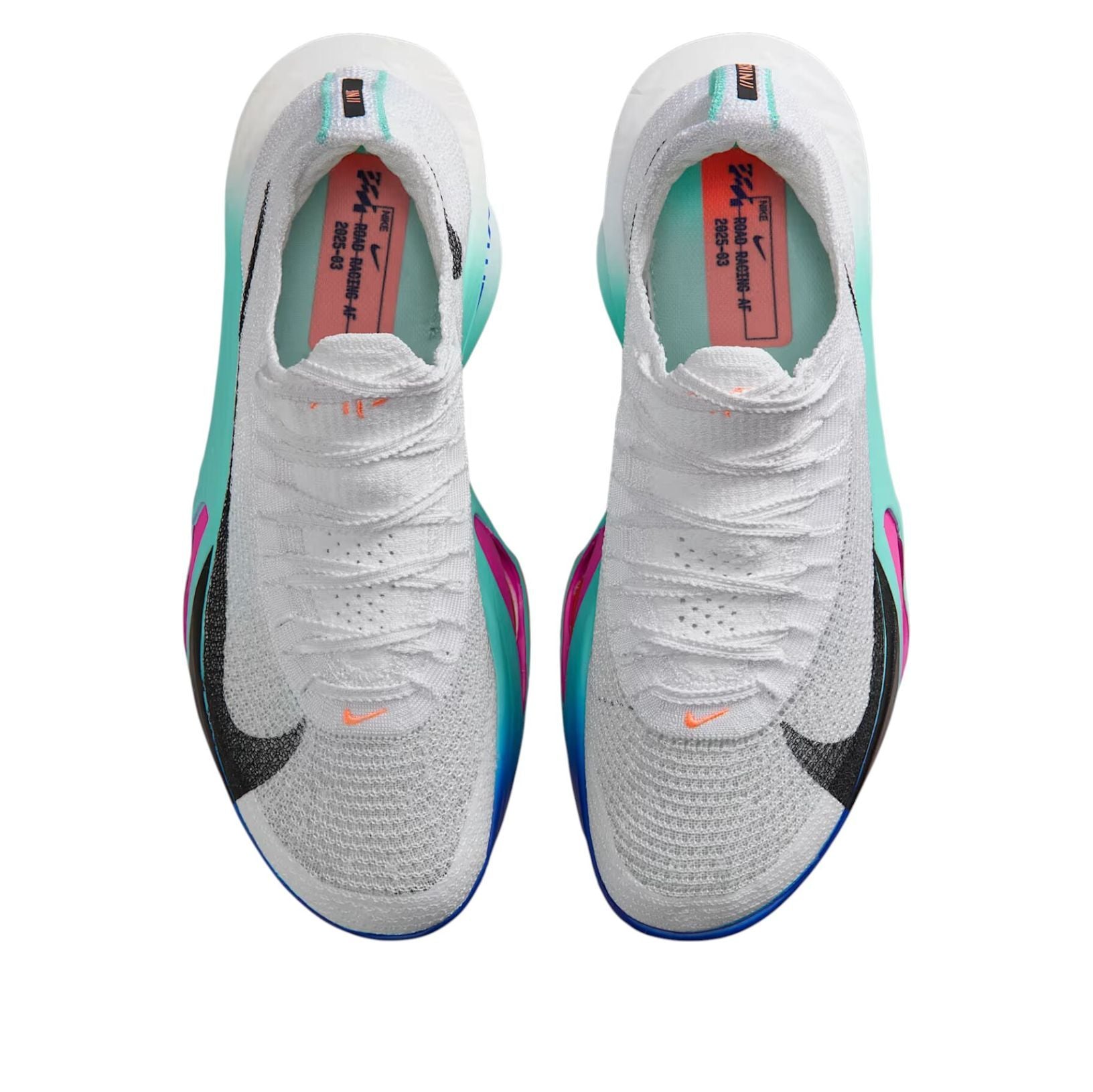 Кроссовки (WMNS) Nike Air Zoom Alphafly Next% 3 'Wihte Hyper Turquoise Concord' — фото 2