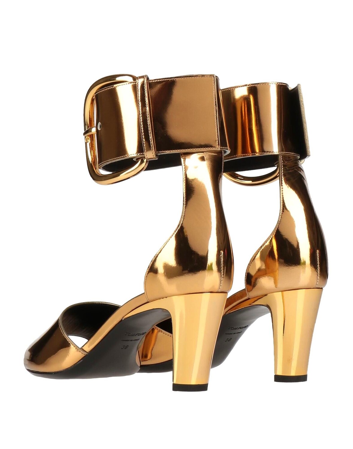 Сандалии Tom Ford, золото — фото 3