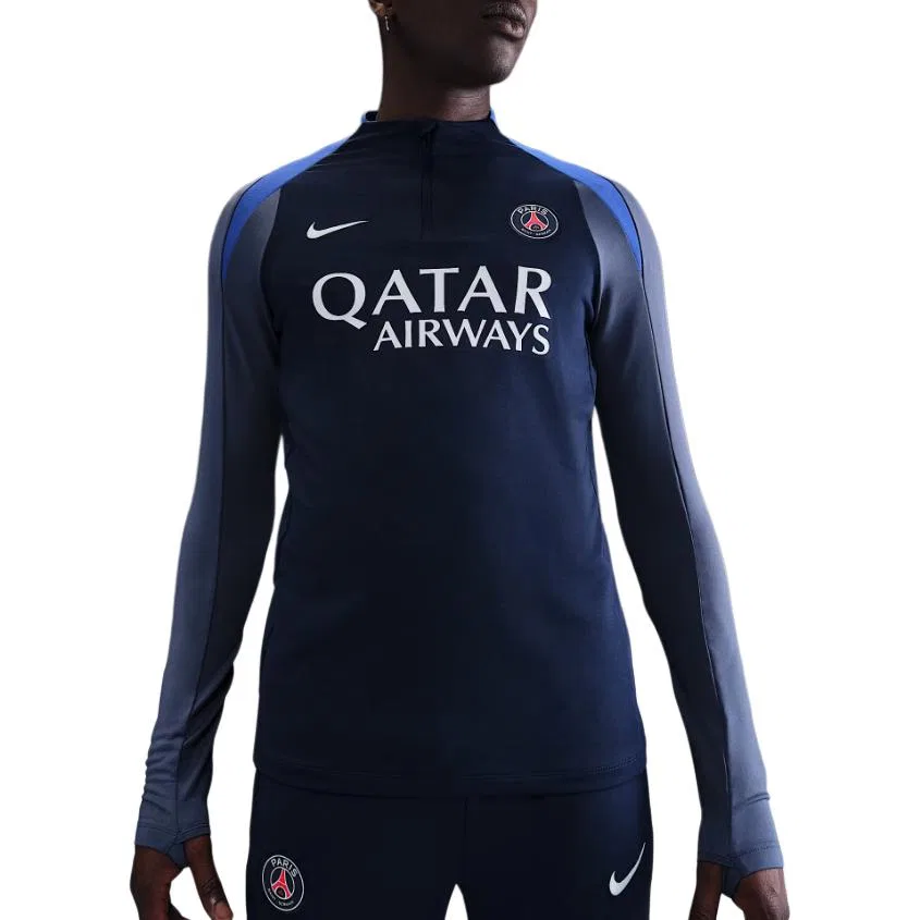 Тренировочная футболка Paris Saint Germain Strike Dri FIT для мужчин Nike, Marine Blue
