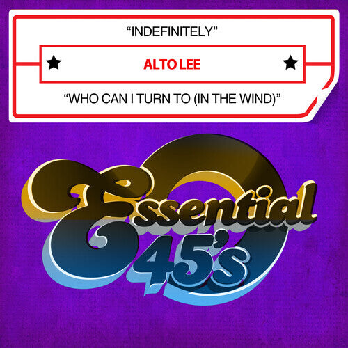

CD диск Lee, Alto: Indefinitely / Who Can I Turn To (In The Wind) (Digital 45)