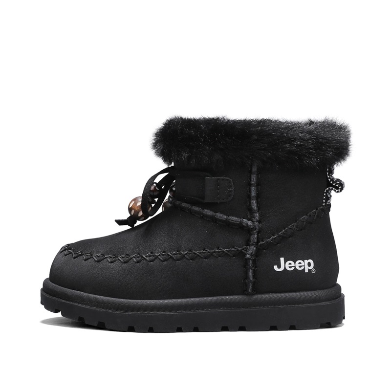 

Водонепроницаемые зимние ботинки Mid top для детей Jeep, черный