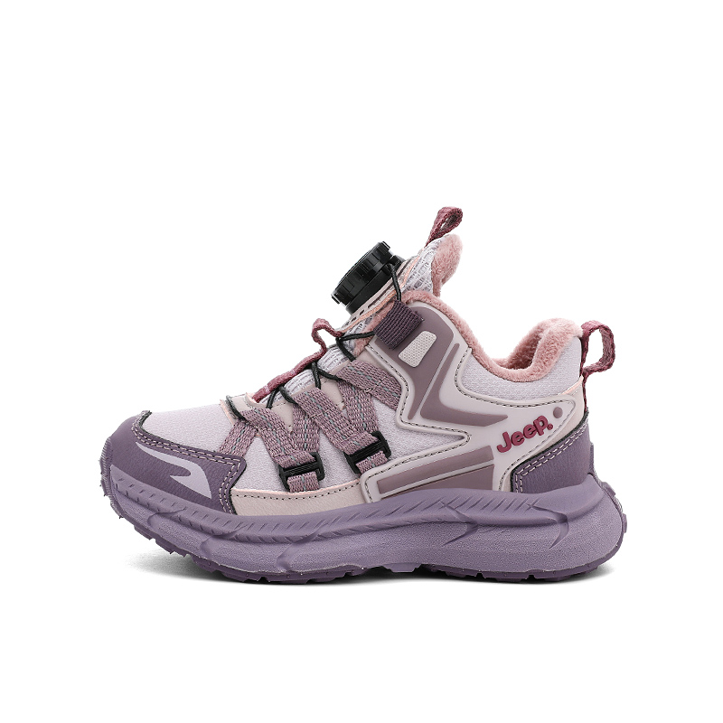 

Jeep Скользостойкие износостойкие утепленные ботинки Pink Purple для детей