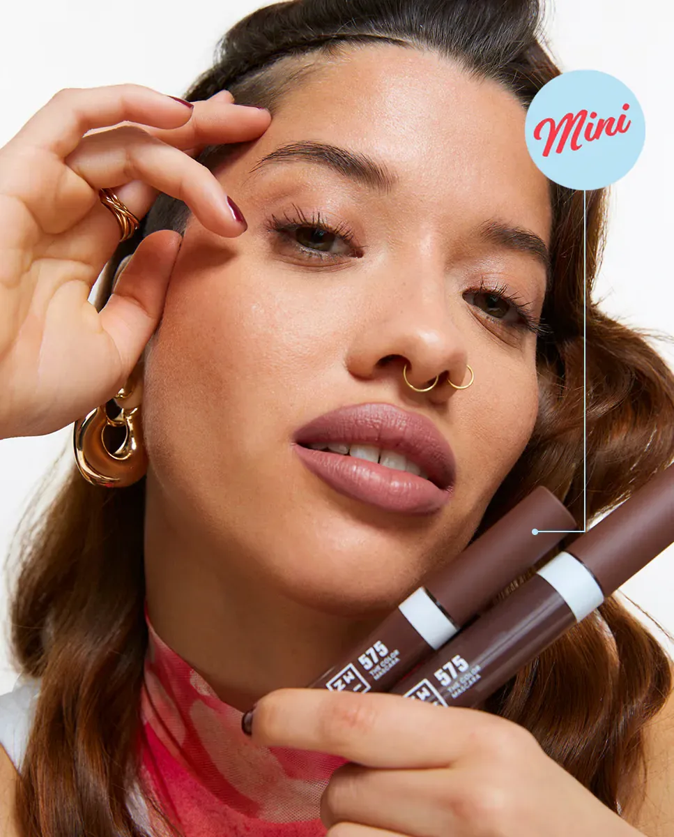 Тушь для ресниц The Color Mascara MINI дорожный размер 5,5 мл 3Ina — фото 4