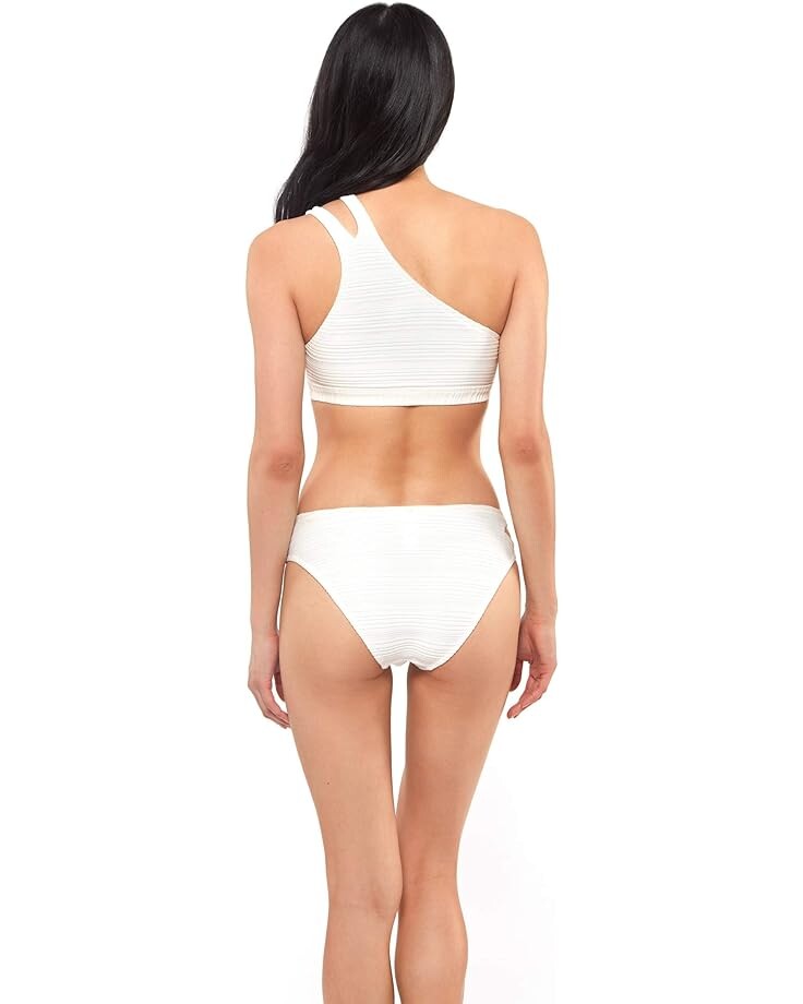 

Низ бикини Jessica Simpson Hipster Bikini Bottoms, белый