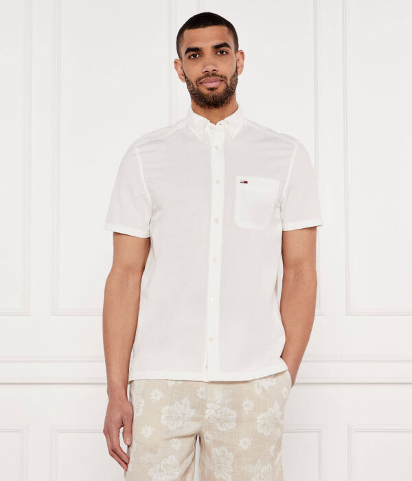 

Рубашка Regular fit Tommy Jeans, белый