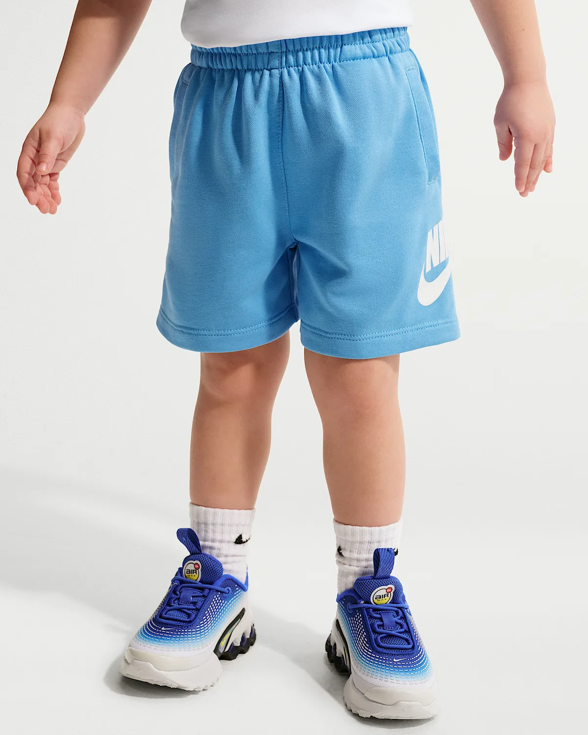 Шорты Nike Sportswear Club French Terry для малышей, Blue — фото 2