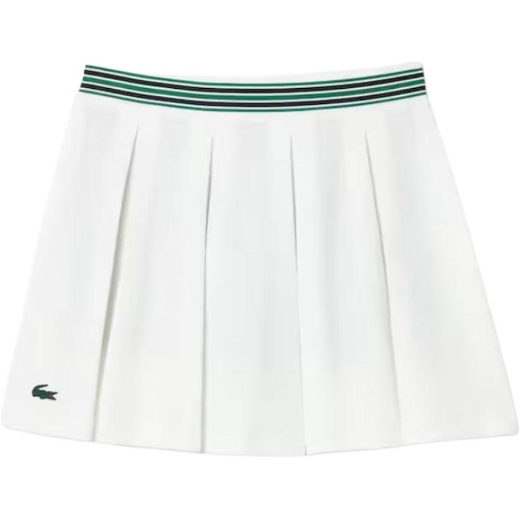 Повседневная короткая юбка Lacoste, белая