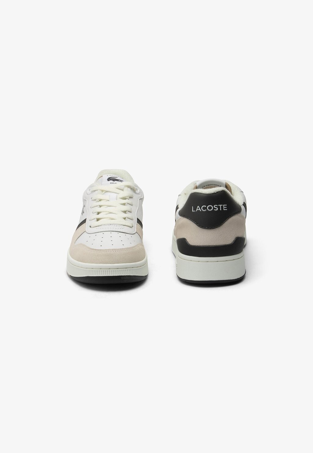 

Кроссовки на шнуровке Lacoste, белый