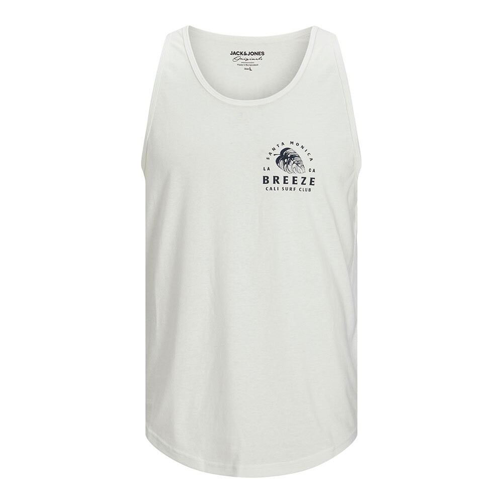 

Футболка Jack & Jones Breezy Graphic sleeveless T-shirt, белый