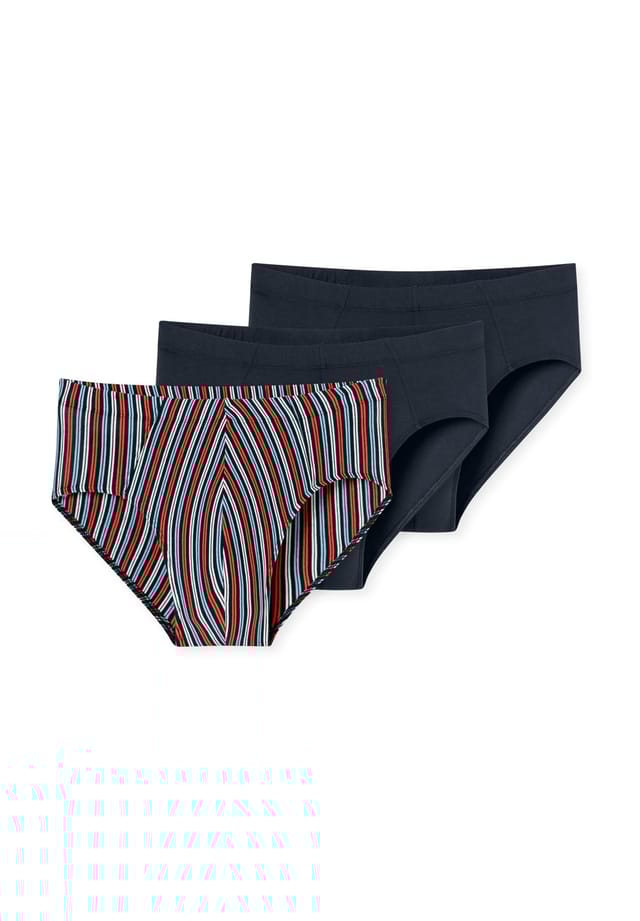 

Трусы 95/5 Essentials 3 шт. в упаковке Schiesser, цвет 920 sortiert 9