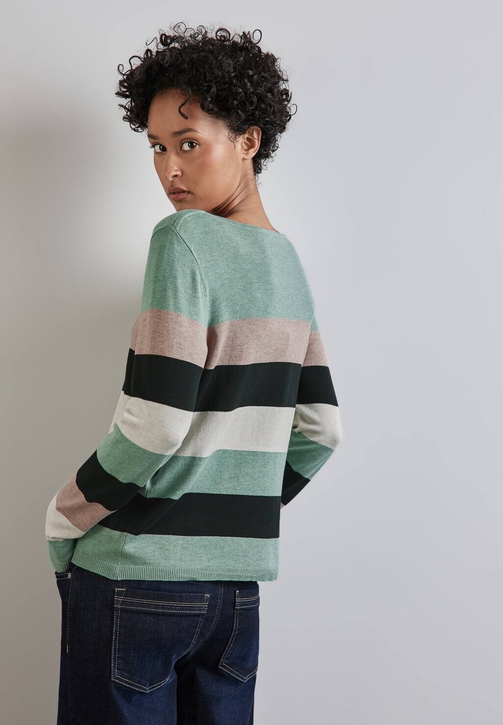 

Джемпер Street One, цвет Mottled Green