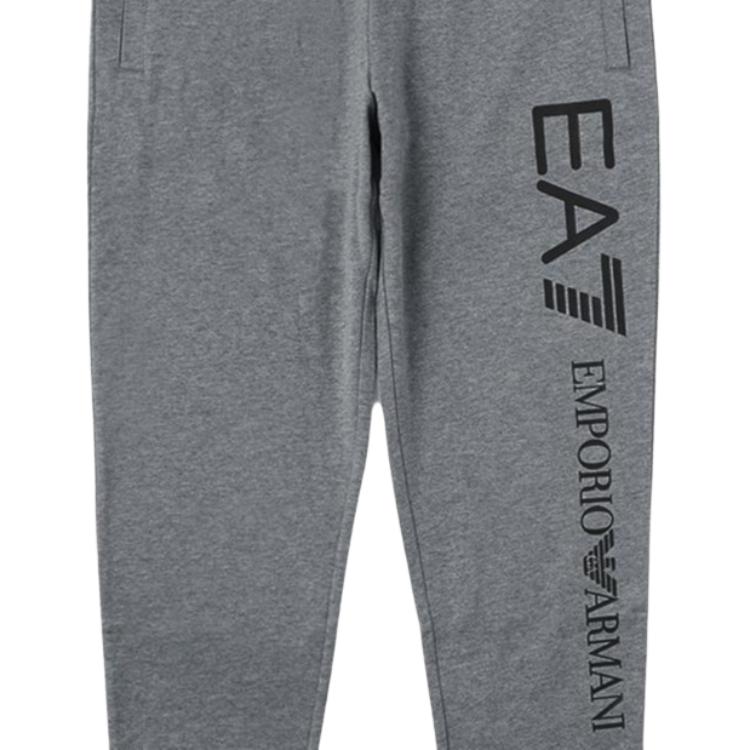 Повседневные брюки мужские EMPORIO ARMANI, серый черный — фото 2