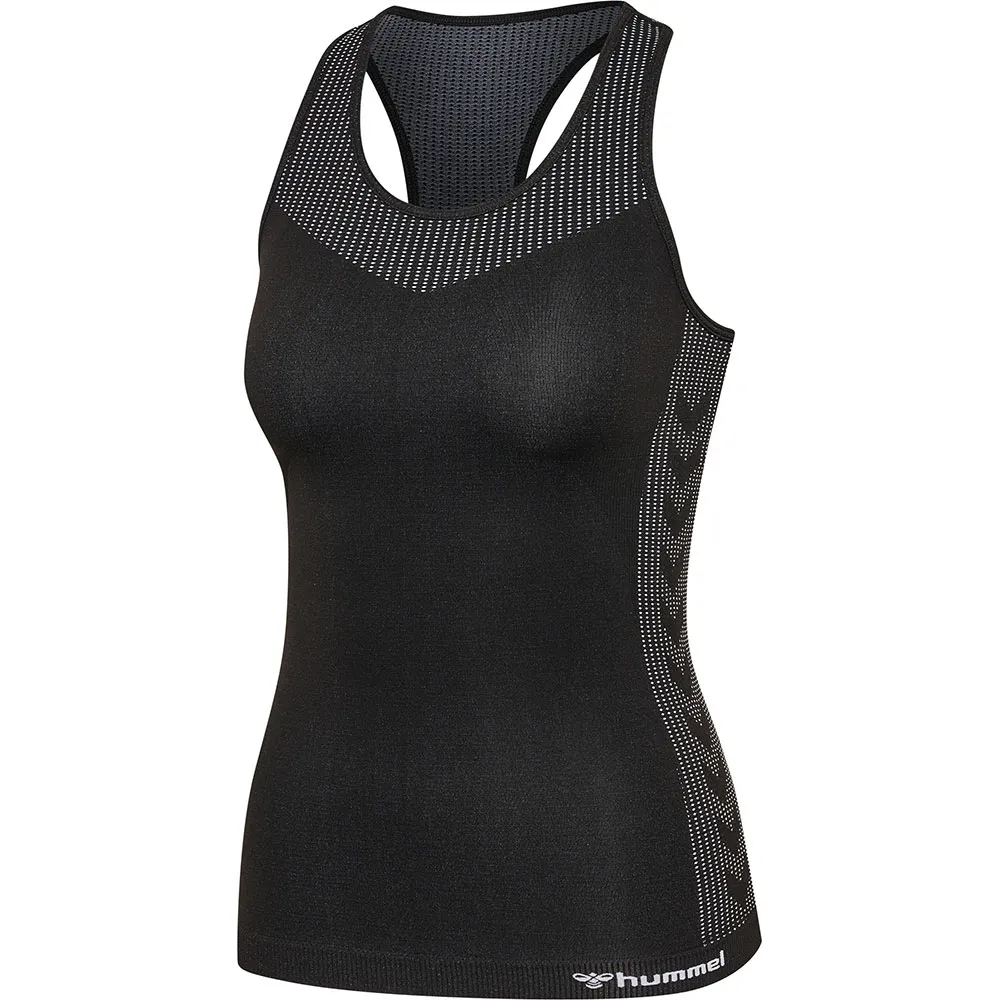 

Футболка без рукавов спортивная Hummel Shaping Seamless, черный