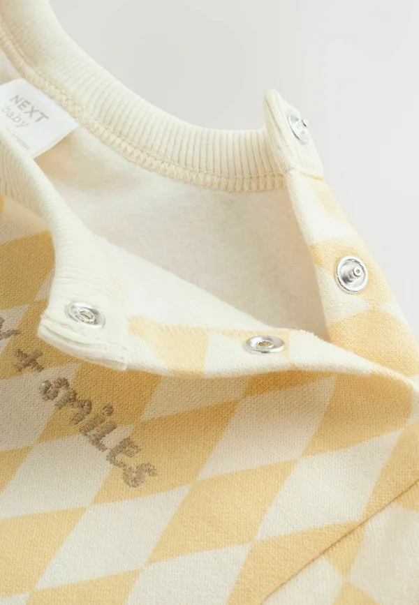 Комбинезон-Ромпер стандартного кроя Next, Yellow Harlequin — фото 3
