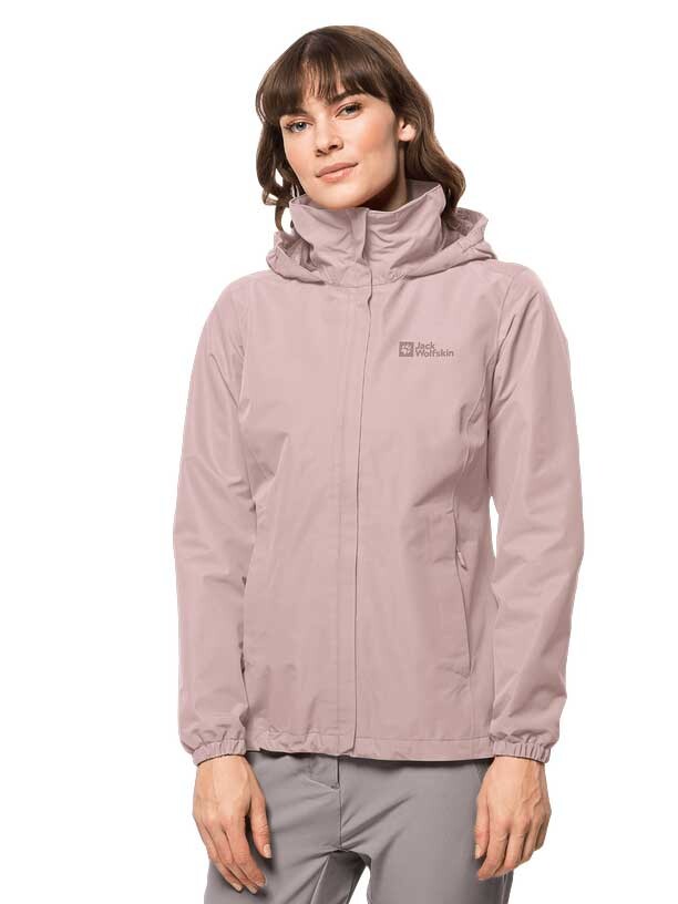 

Куртка Jack Wolfskin STORMY POINT 2L JKT W, розовый