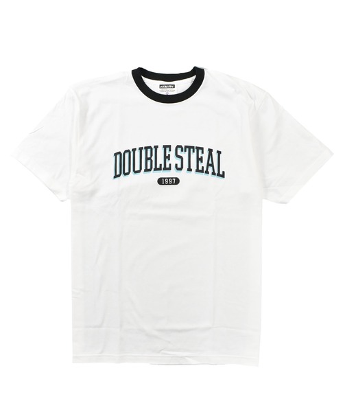 

Футболка, колледж, DS DOUBLE STEAL, белый