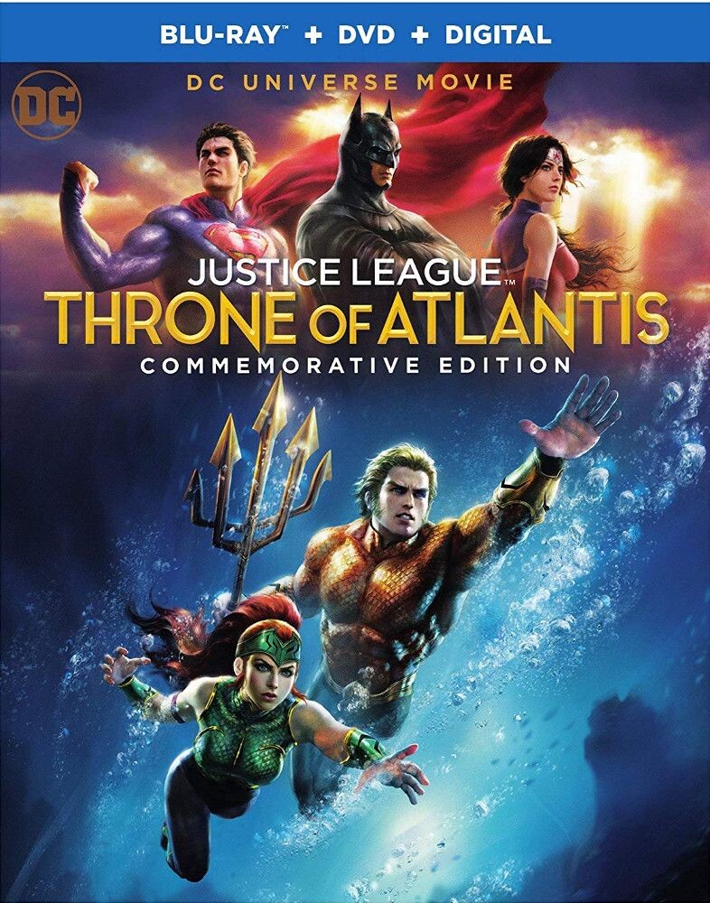 

Диск Blu-ray Justice League: Throne Of Atla