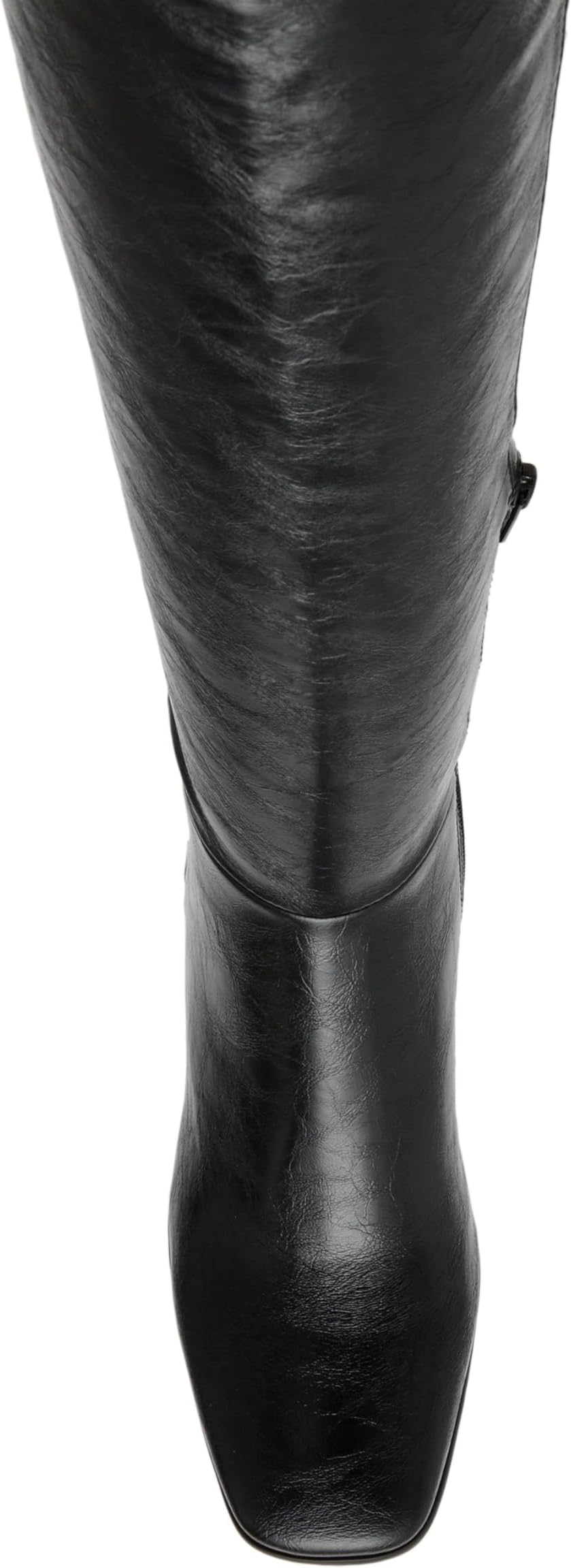 Женские ботинки Steve Madden Livah высокие на блочном каблуке, черный — фото 2