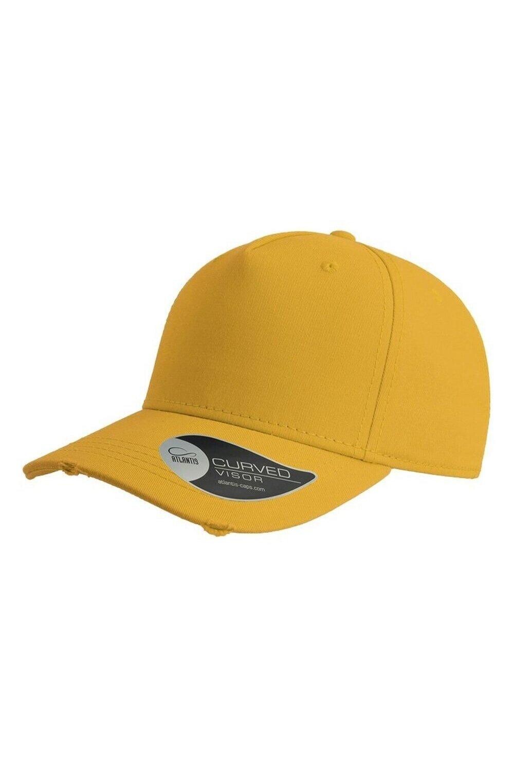 

Кепка Cargo Weathered Visor с 5 панелями Atlantis, желтый