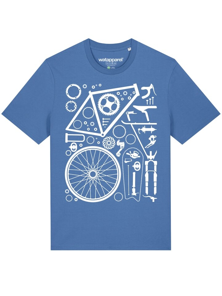 

Футболка wat Apparel, цвет bright blue