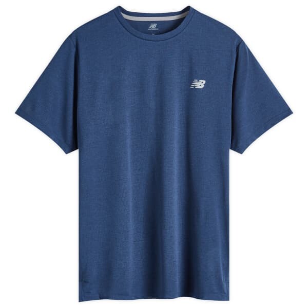 

Футболка для легкой атлетики New Balance, синий