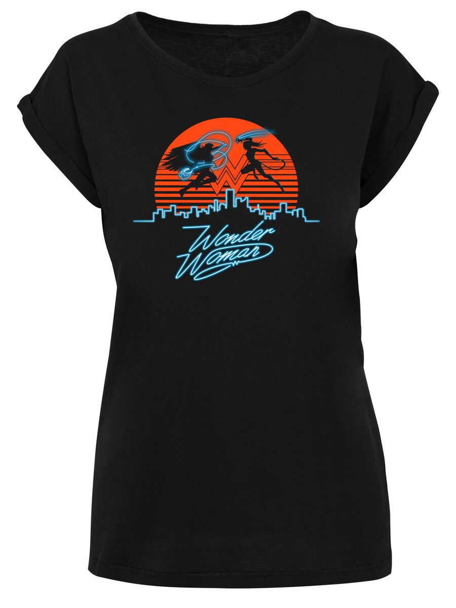 

Рубашка F4NT4STIC DC Comics Wonder Woman 84 Sunset Battle, черный