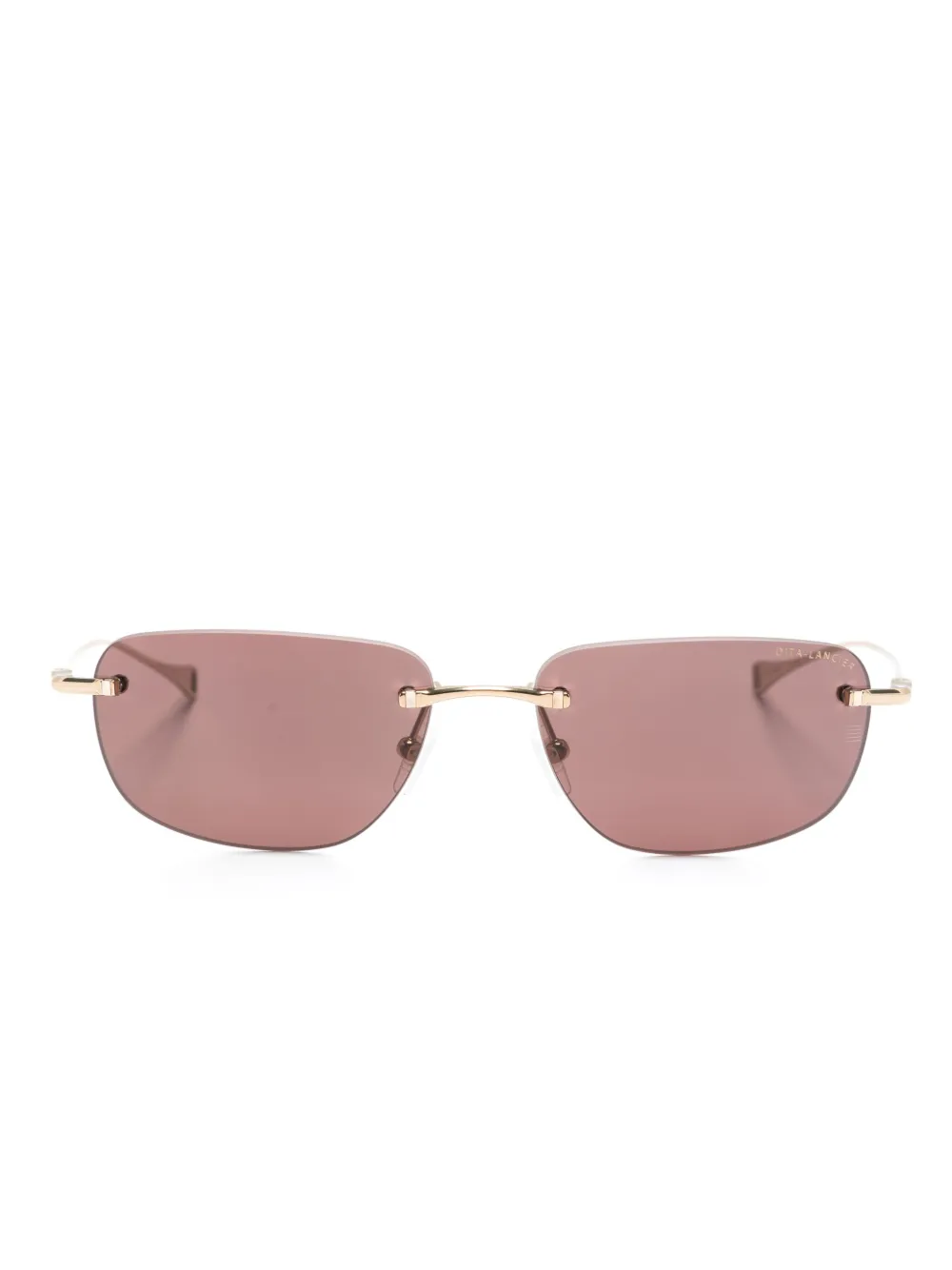 

Солнцезащитные очки DLS-120 в прямоугольной оправе Dita Eyewear, золотой