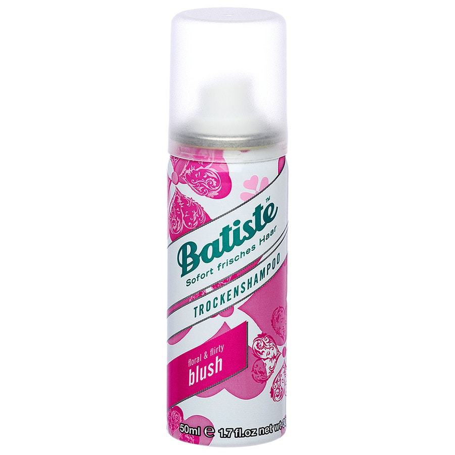 

Цветочный сухой шампунь для волос blush - floral & flirty Batiste, 50 мл