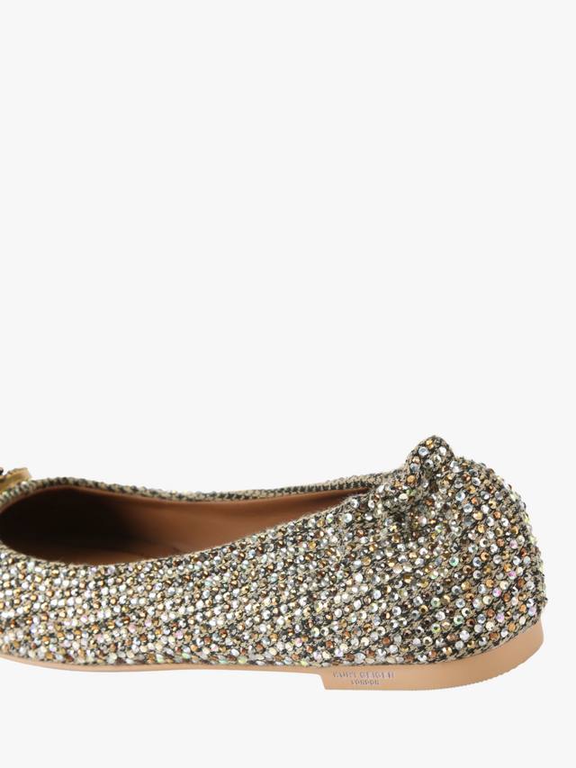 Chelsea балетки с декоративными элементами Kurt Geiger London, Gold — фото 4