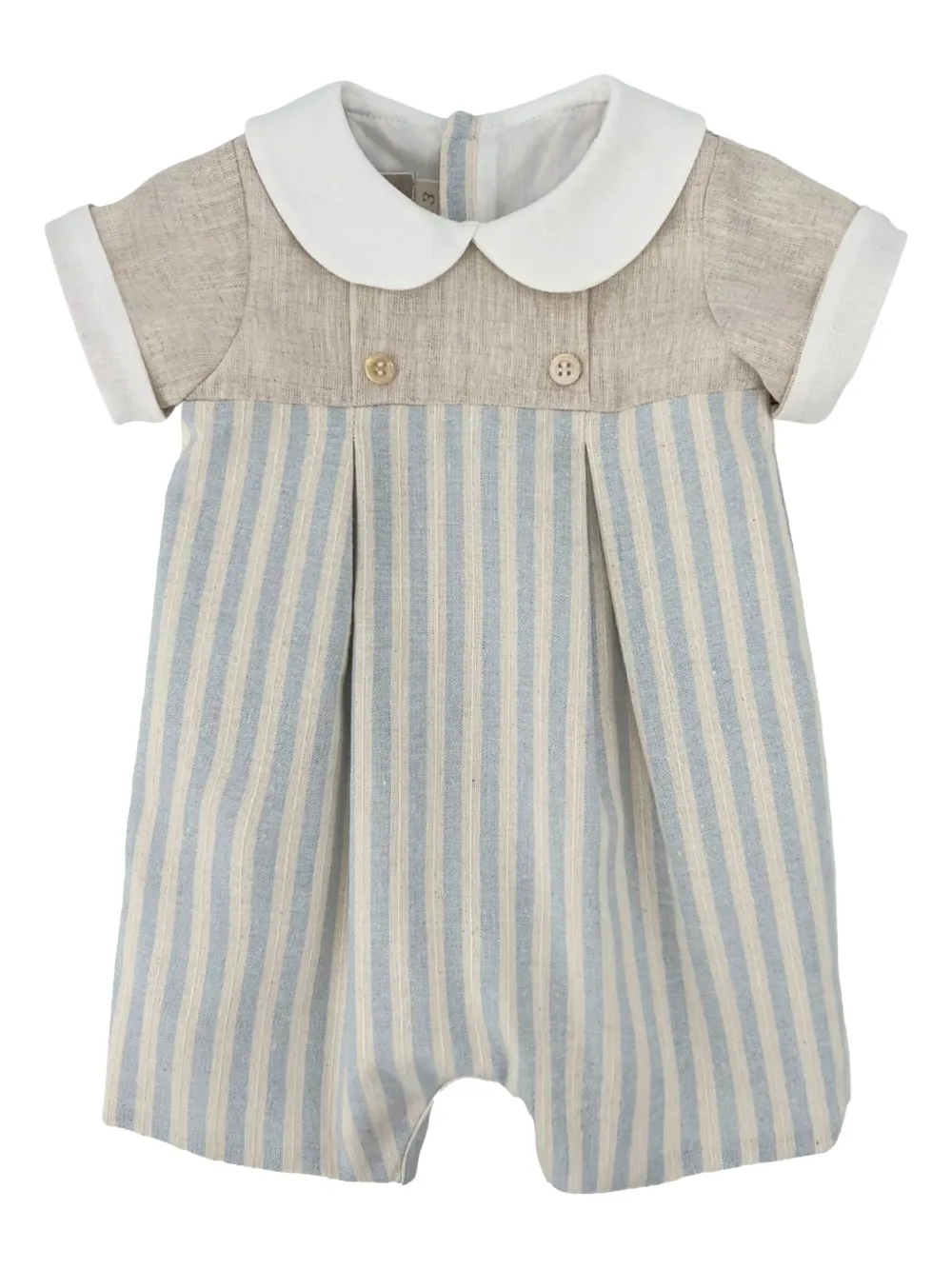 

Полосатый ромпер с воротником Питер Пэн La Stupenderia, нейтральный