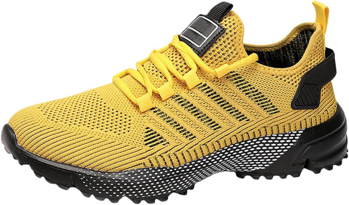 

Женские беговые кроссовки, мужские слипоны Generic, желтый