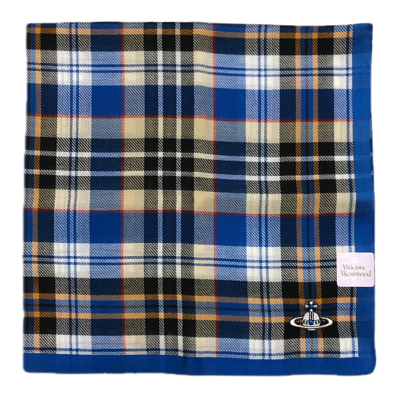 

Vivienne Westwood Шёлковый шарф унисекс синий, Blue