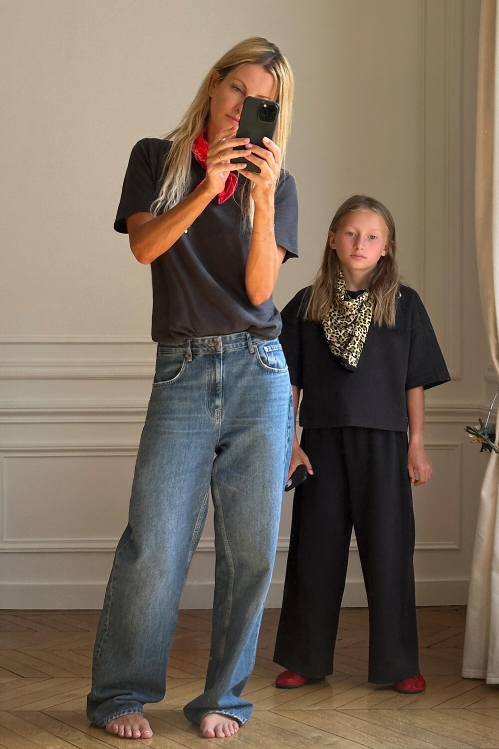 

Брюки из интерлока однотонные ZARA, черный