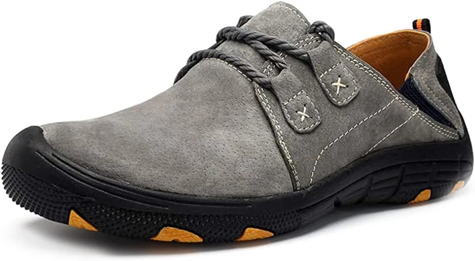 Мужские повседневные кожаные лоферы, Grey Asifn