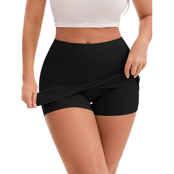 

Женские шорты-слипы mid-waisted с эффектом подтяжки живота и подъема бедер Inspire Chic, Black