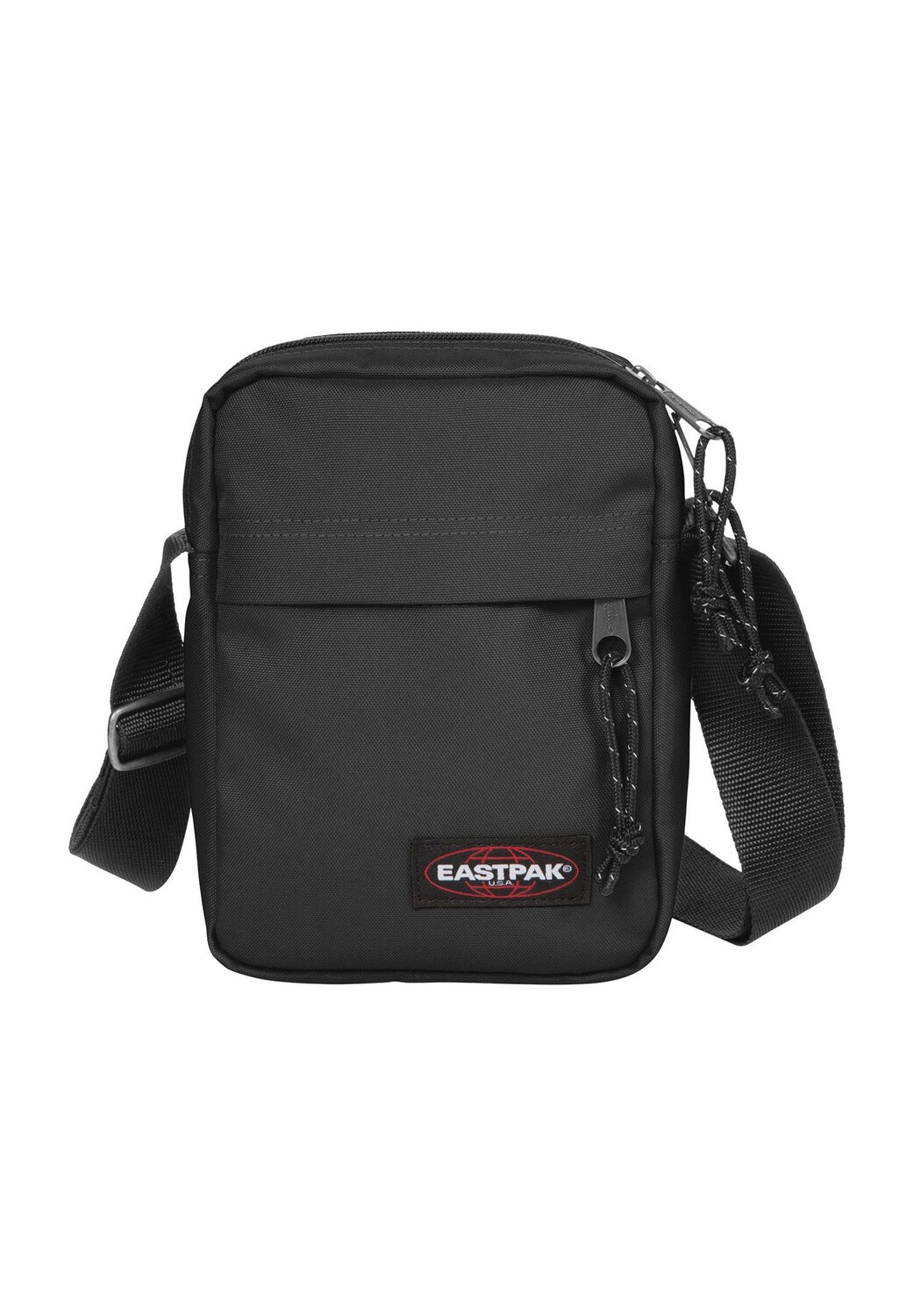 

Сумка через плечо, нашивка, отделение на молнии EASTPAK, черный