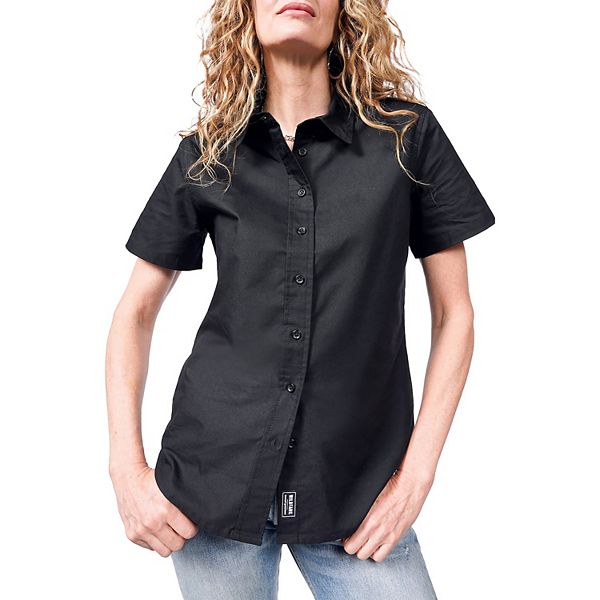 

Оксфордская рубашка на пуговицах Wildfang, Black