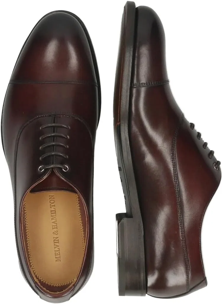 Мужские туфли Melvin & Hamilton Oxford Benet 2, Red — фото 2