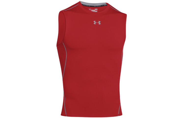 Фитнес Одежда Мужская Красная Under Armour, красный — фото 2