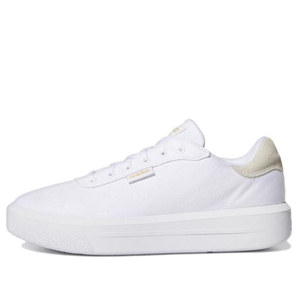 Кроссовки суд платформа cln Adidas, белый