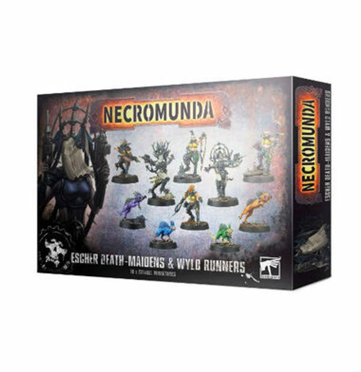 

Миниатюра Necromunda: Escher Death-maidens & Wyld Runners