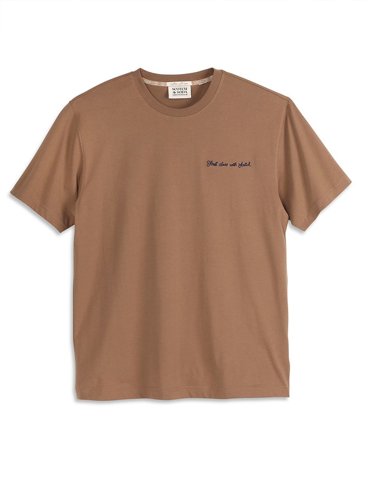 

Футболка Scotch & Soda, светло-коричневый