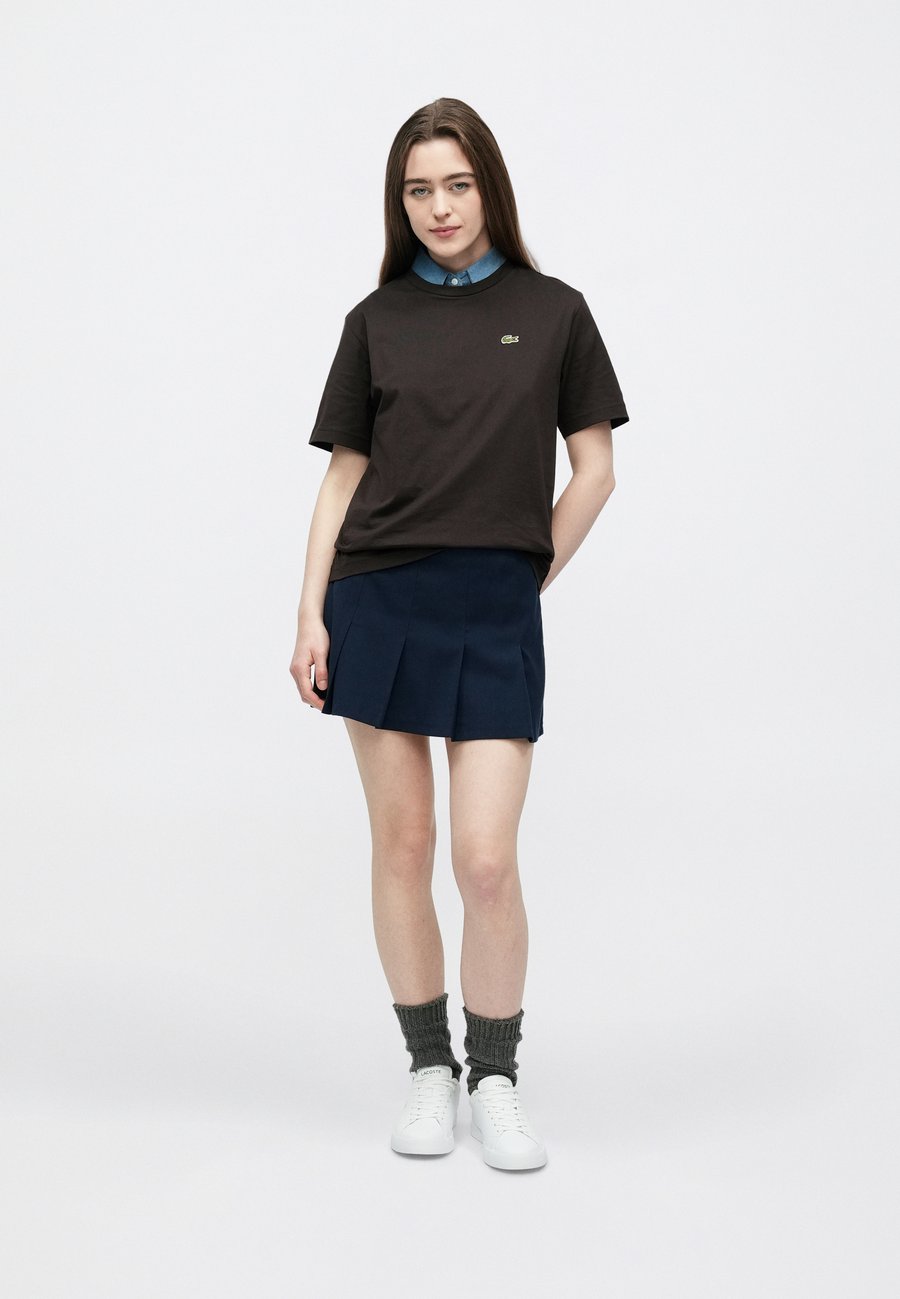 Футболка Lacoste Basic, Черная — фото 2