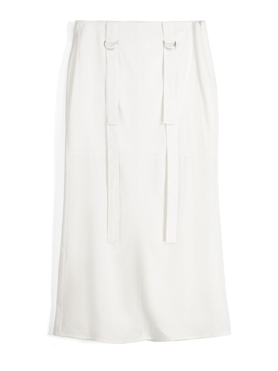 

Юбка макси Bershka Skirt, белый