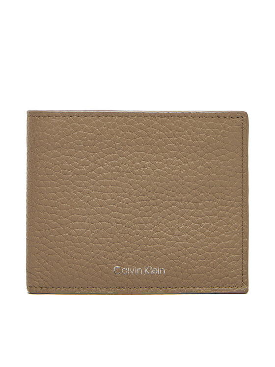 

Мужской кошелек Ck Leather Billfold W Zip Coin LV04D1028G Calvin Klein, бежевый